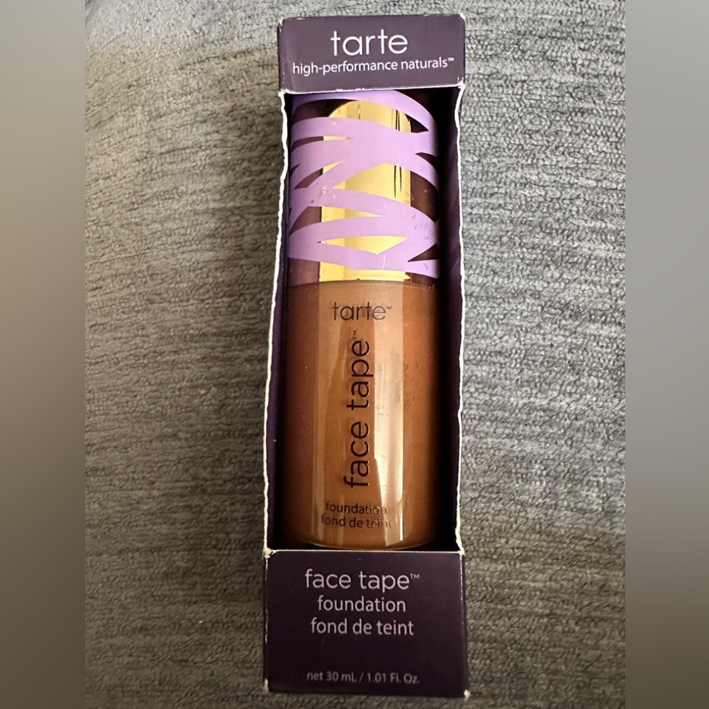 NEW Tarte Face Tape Foundation full coverage liquid matte 60N Mahogany